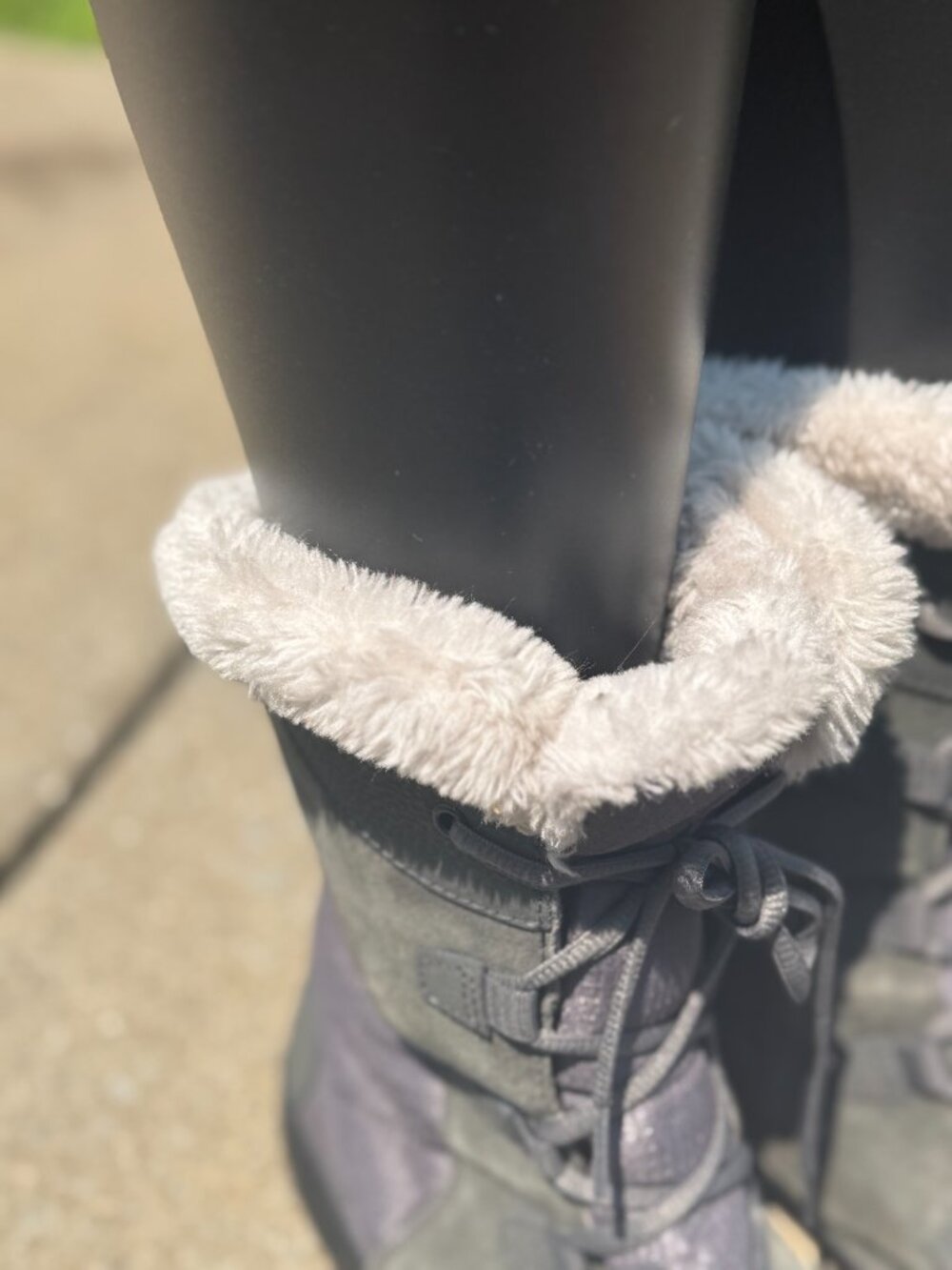 Columbia Ice Maiden II Womens 10 Waterproof Snow Boots Fur Après Ski 4025 - Picture 6 of 8